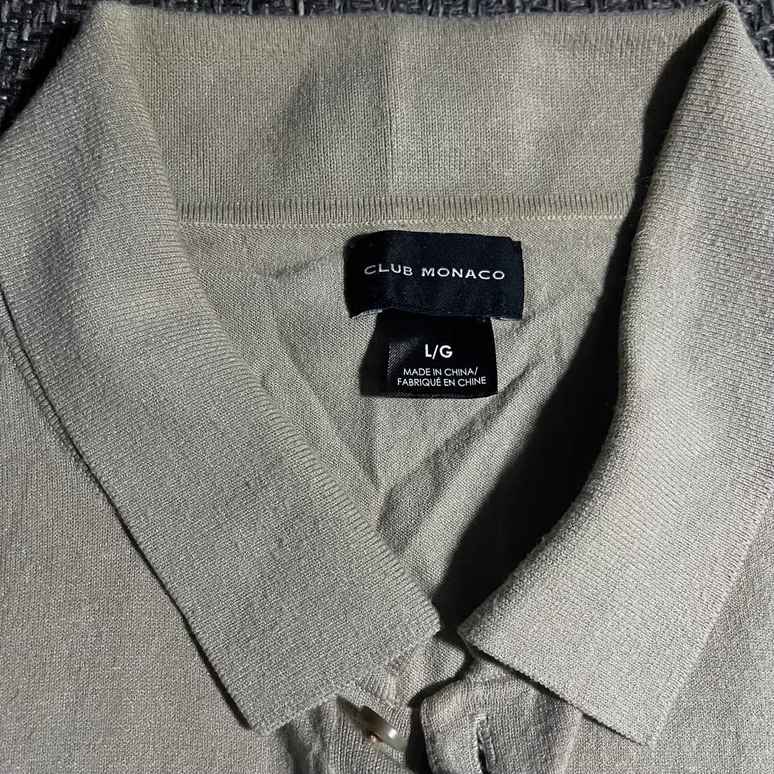 [L] CLUB MONACO 클럽모나코 니트 카라티 상품이미지4