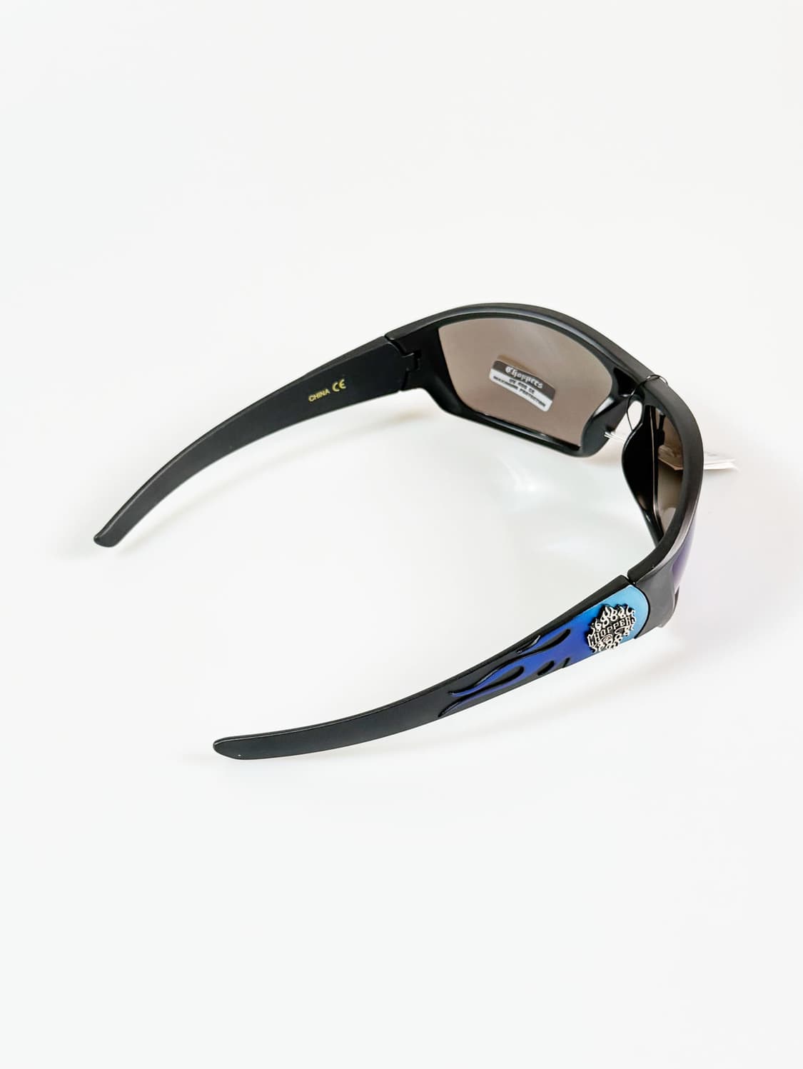 CHOPPERS 맷블랙 랩어라운드 스포티 바이커 빈티지 선글라스 상품이미지6