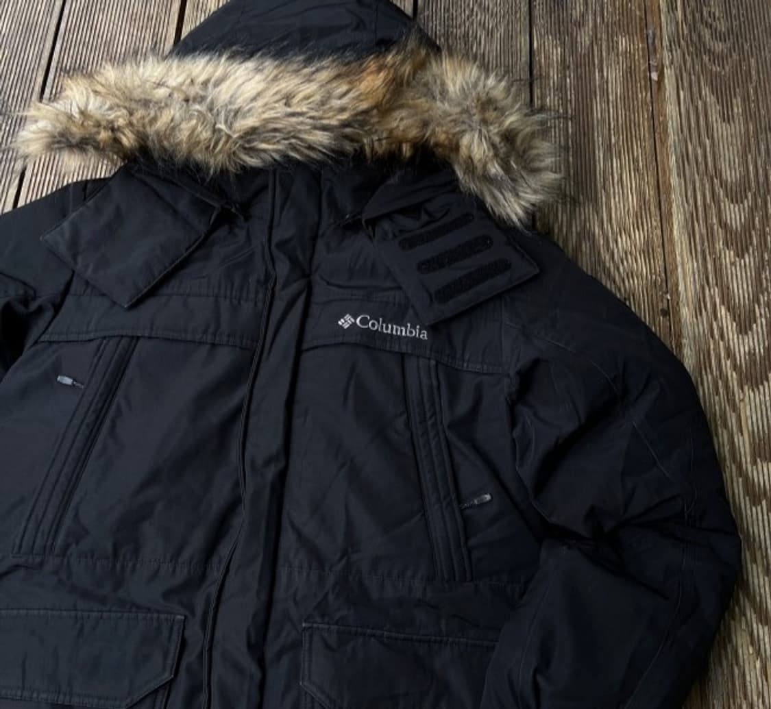 컬럼비아 라쿤 오리털 덕다운 투웨이 패딩 100/L 상품이미지2