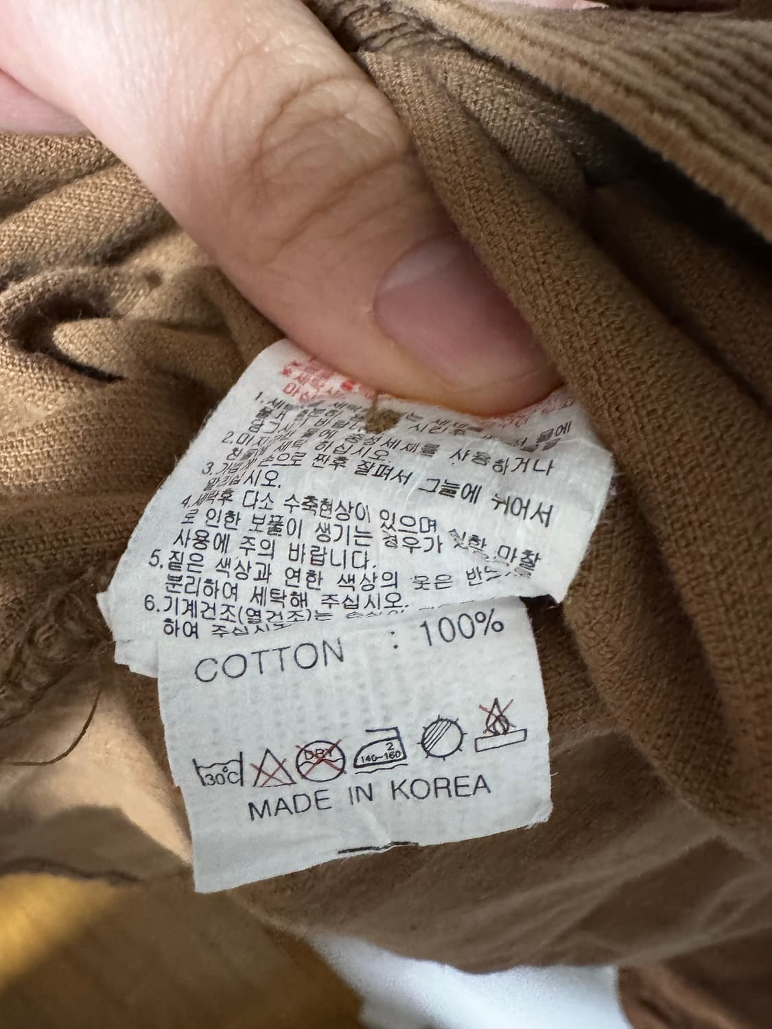 닥터마틴 코듀로이 패치 셔츠 XL 105 상품이미지4