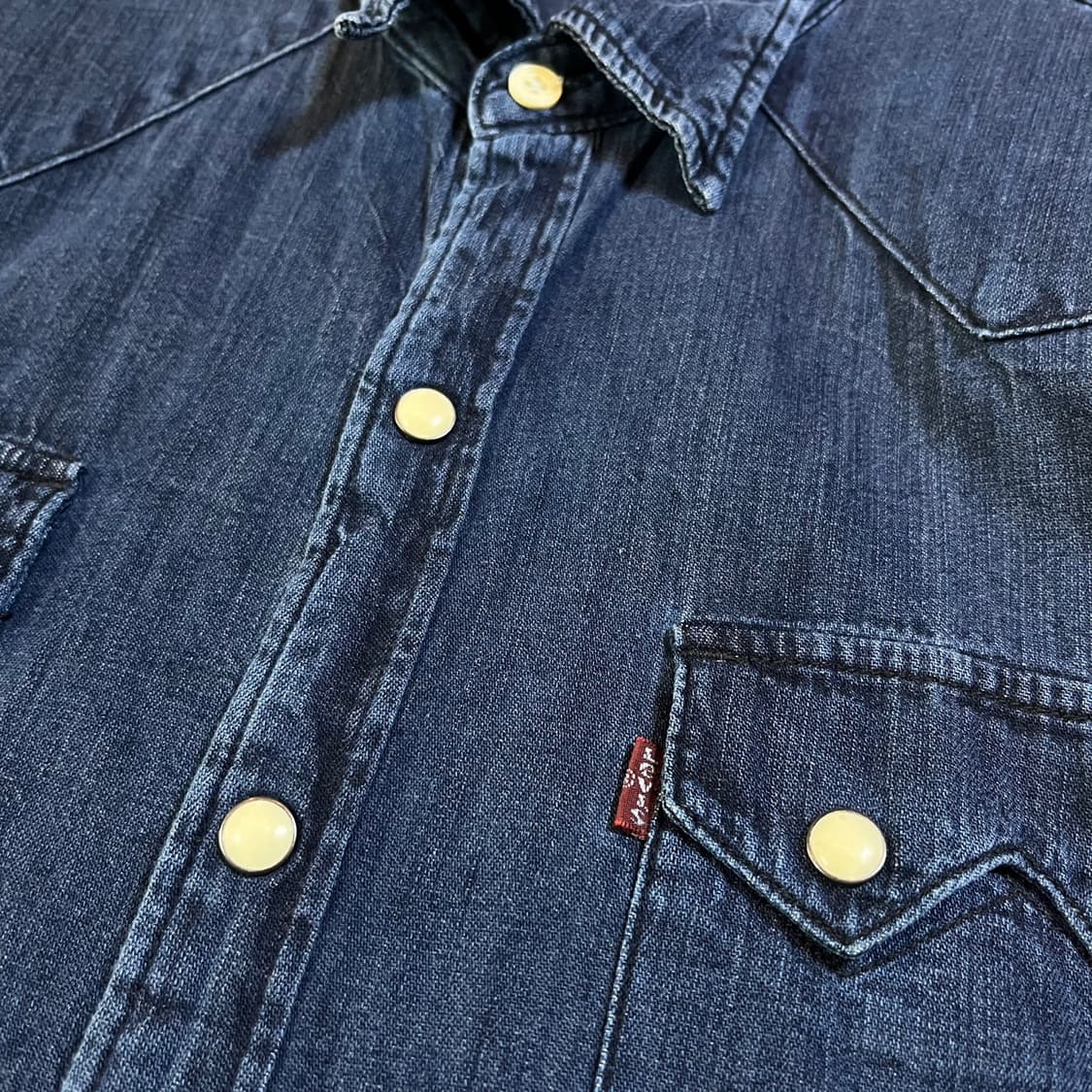 리바이스 웨스턴 데님 셔츠 상품이미지2