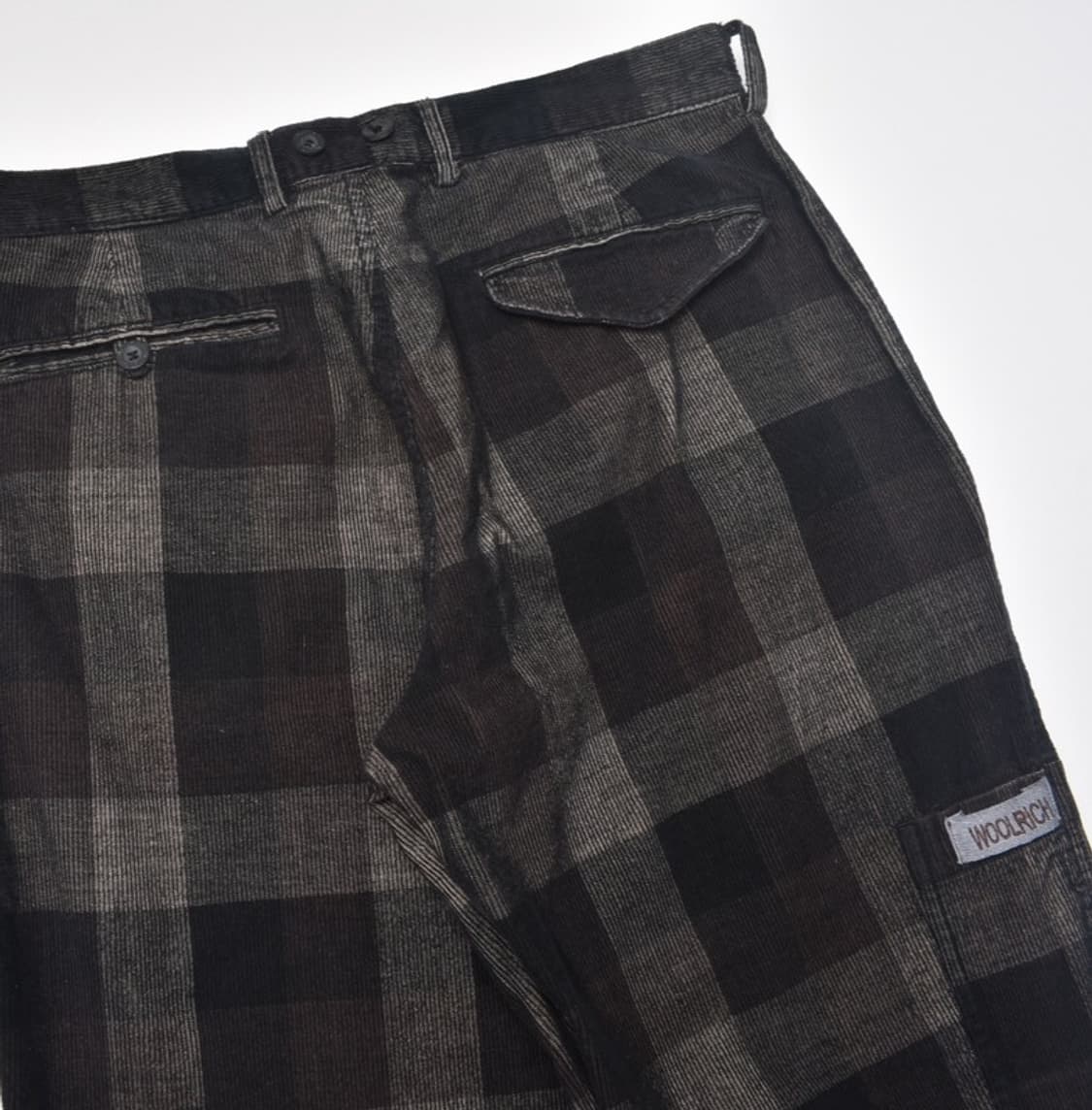 울리치 빈티지 구제 코듀로이 체크 바지 팬츠 L M25062420 상품이미지9