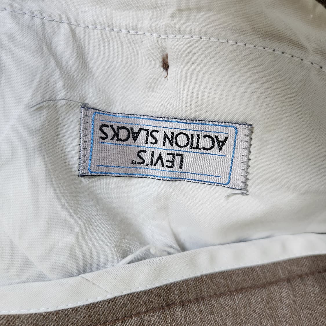 80s 리바이스 액션 슬랙스(USAmade) 상품이미지8