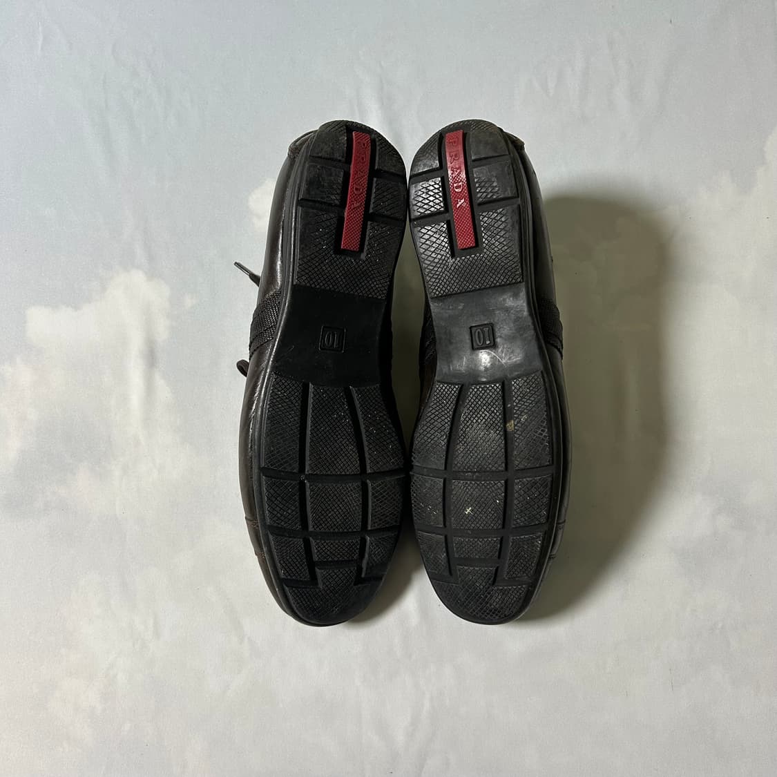 Prada sports leather sneakers 상품이미지5