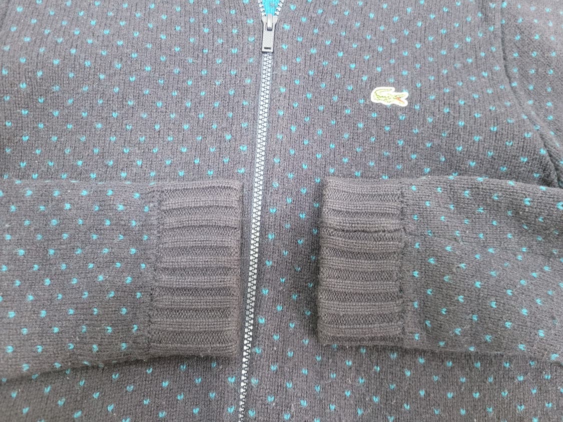 LACOSTE 라코스테 울 니트 집업 자켓 / 남 4 (슬림 100)
 상품이미지5