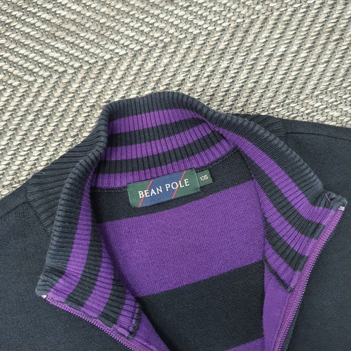 빈폴 집업 면니트 가디건 남자105 상품이미지2