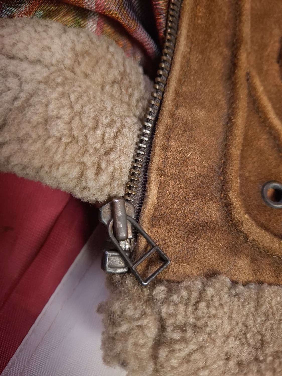 Qqq90's 국내산 리얼스웨이드 라이더자켓 상품이미지5