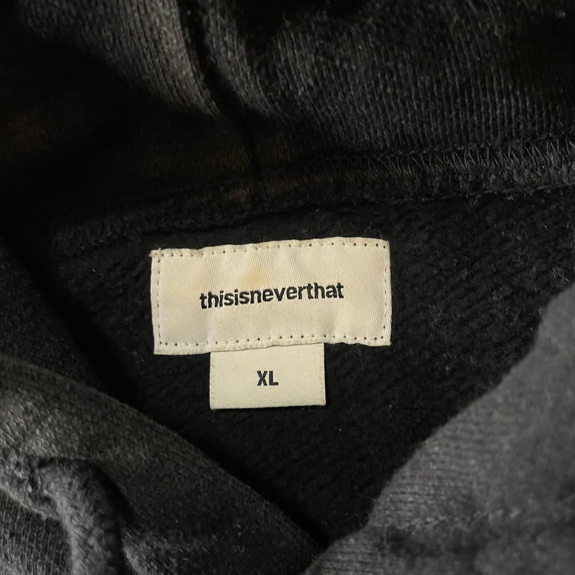 디스이즈네버댓 빅로고 후드티 상품이미지3