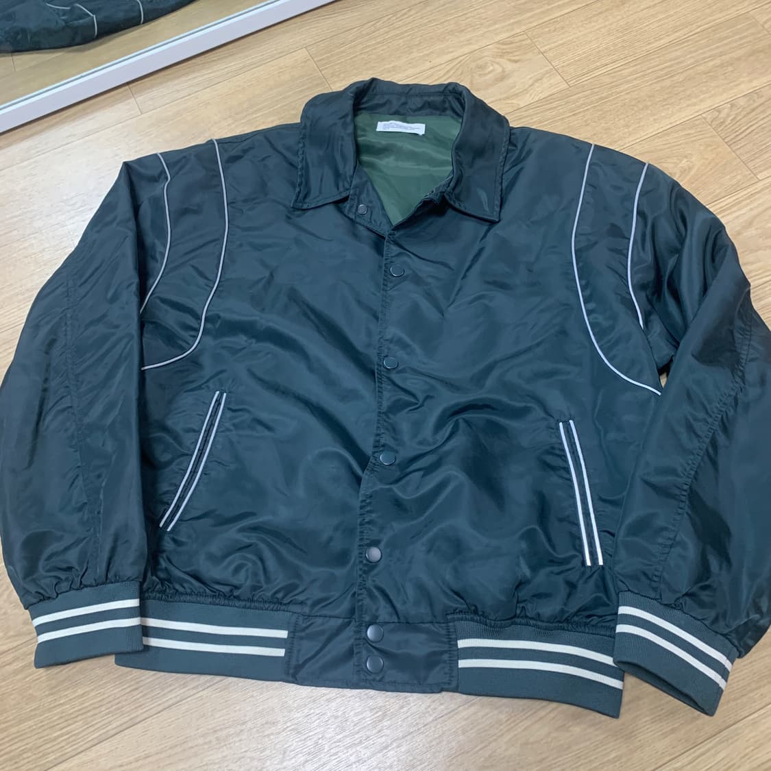 M)파르티멘토 리플렉티브 바시티 자켓 상품이미지2