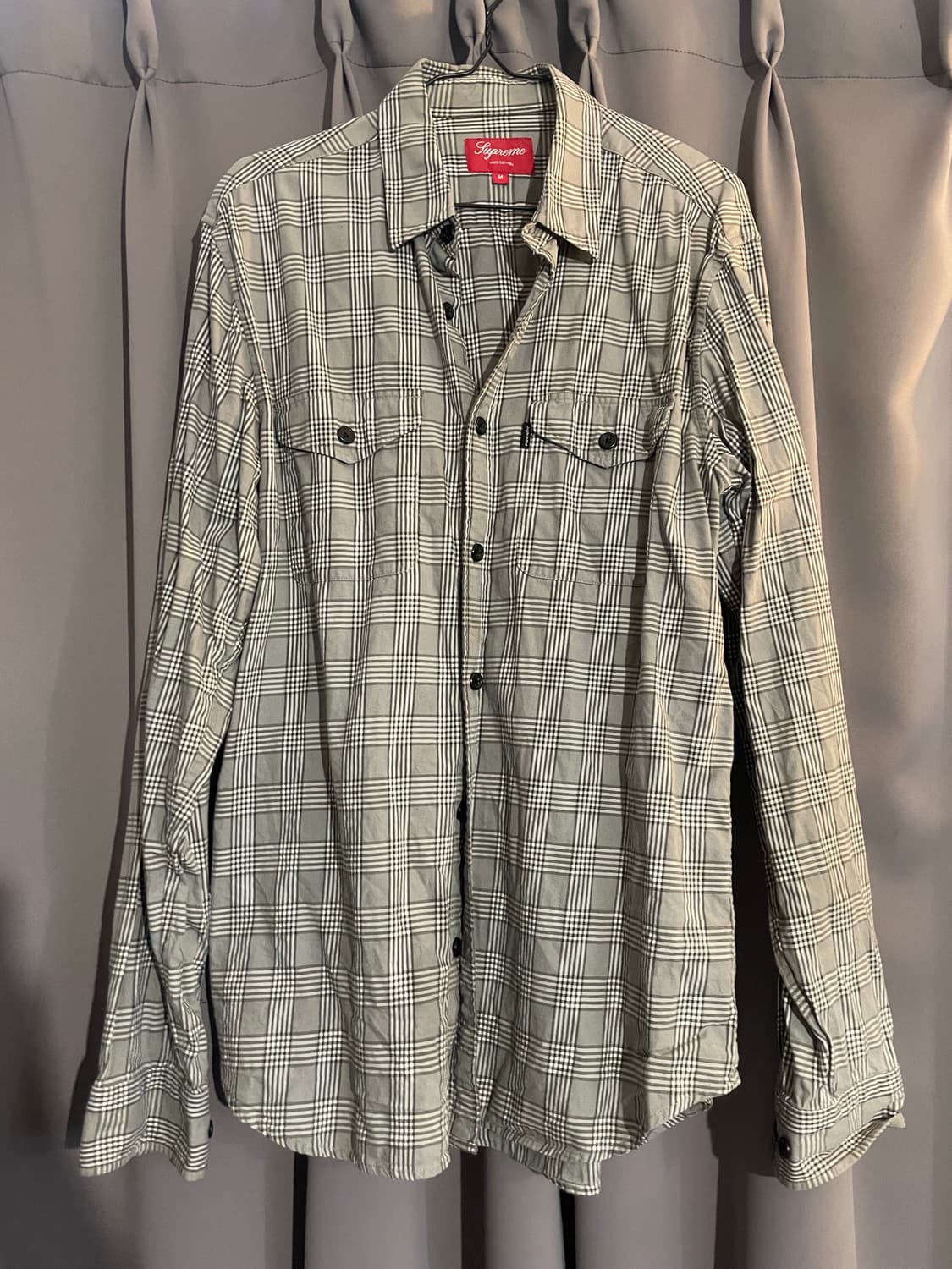 Supreme 슈프림 체크 셔츠 상품이미지1