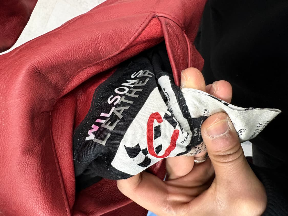 Hase 버드와이져 레더 리버시블 레이싱자켓 A3627 상품이미지8