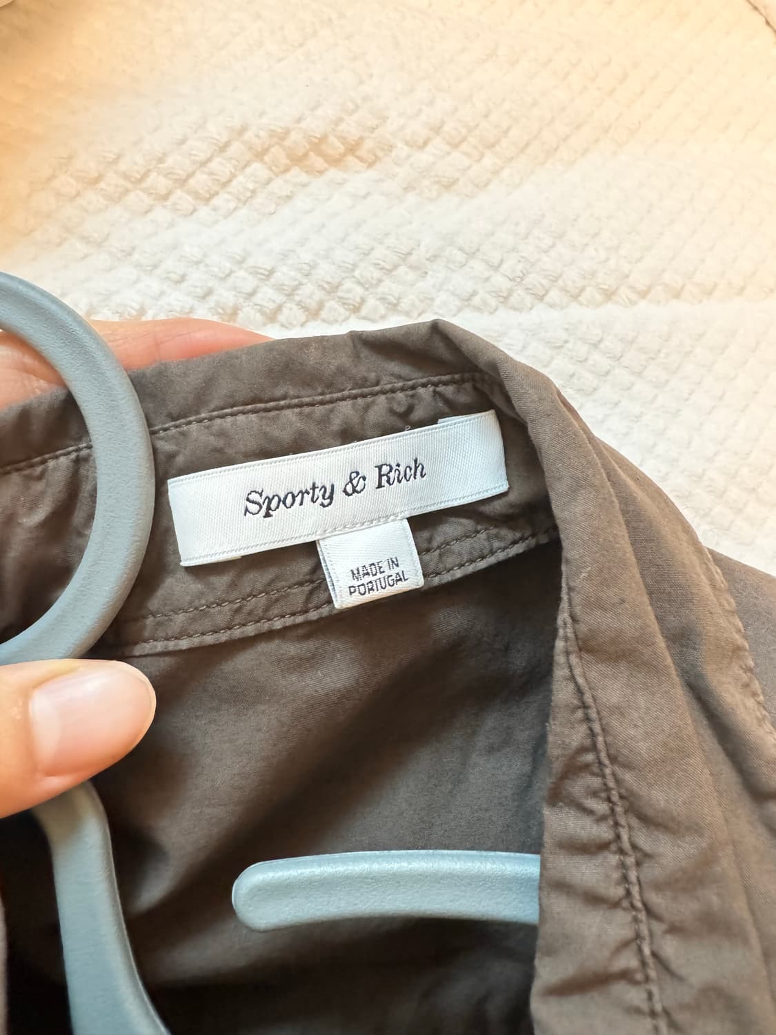 Sporty & Rich 초콜릿 셔츠 상품이미지3