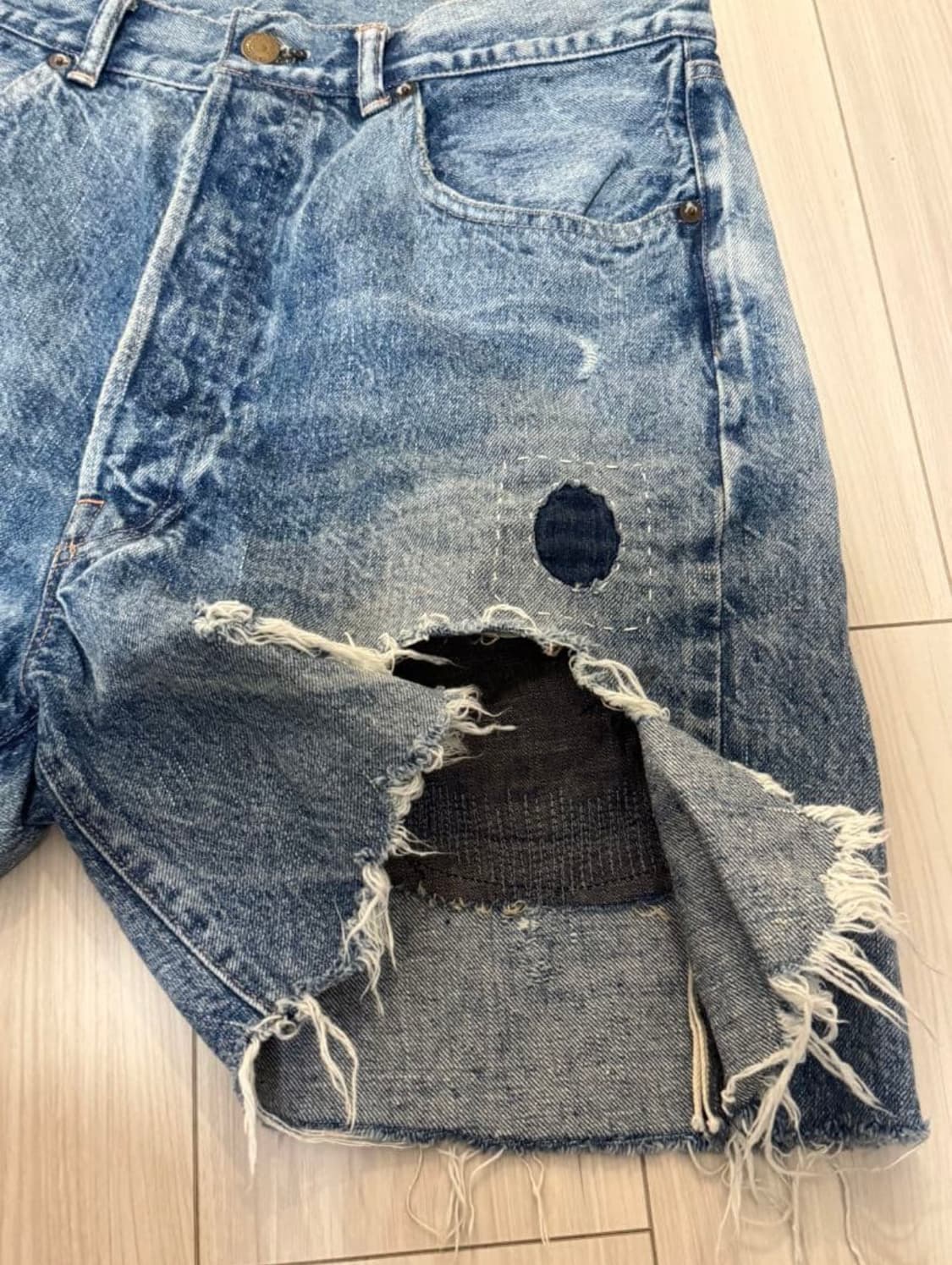 세인트미카엘 데님쇼츠 상품이미지5