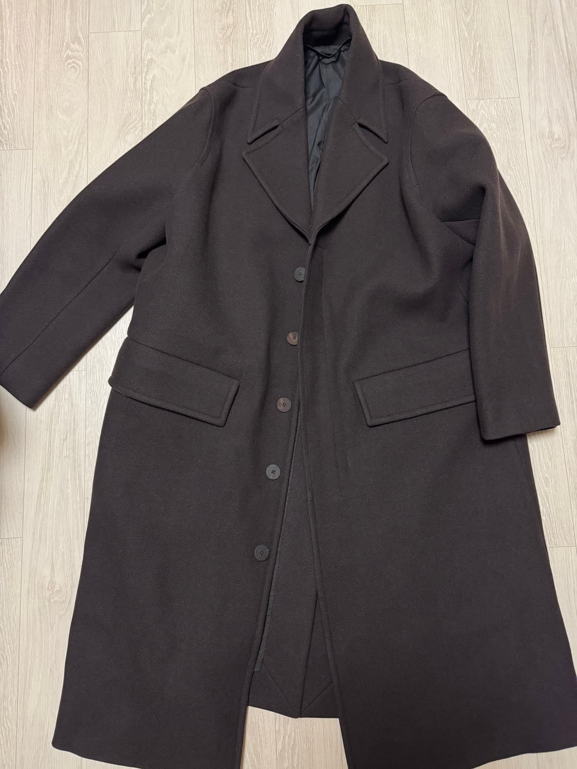 스튜디오니콜슨 sampson 코트 브라운 m사이즈 상품이미지1