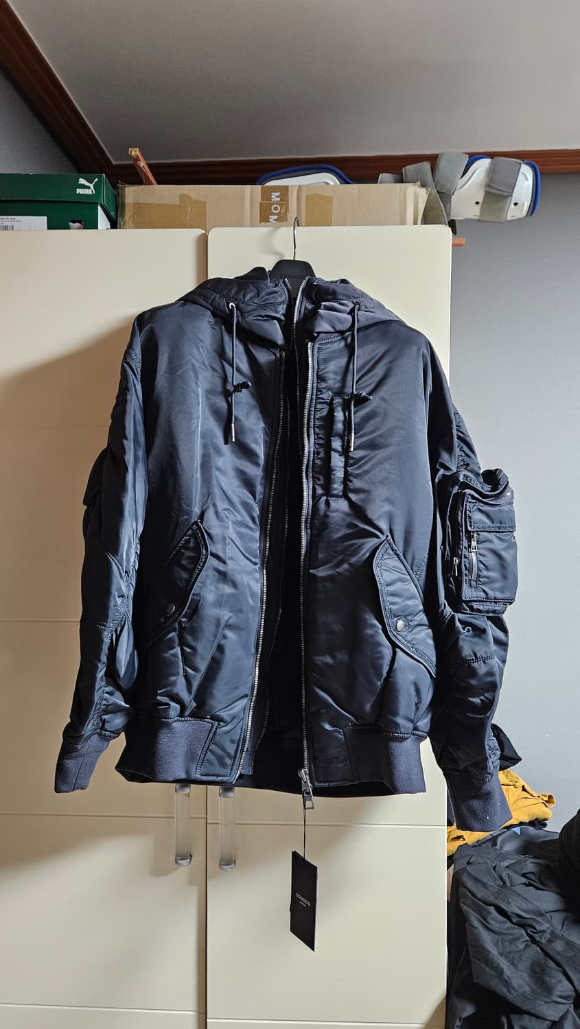 송지오옴므 항공자켓 점퍼 봄버 ma-1 상품이미지5