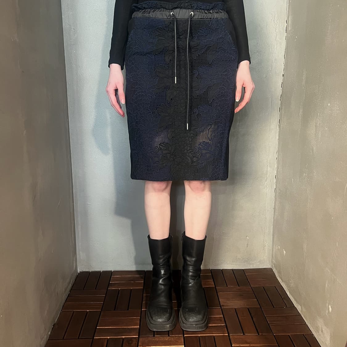 사카이 기퓌르 레이스 스커트 상품이미지1