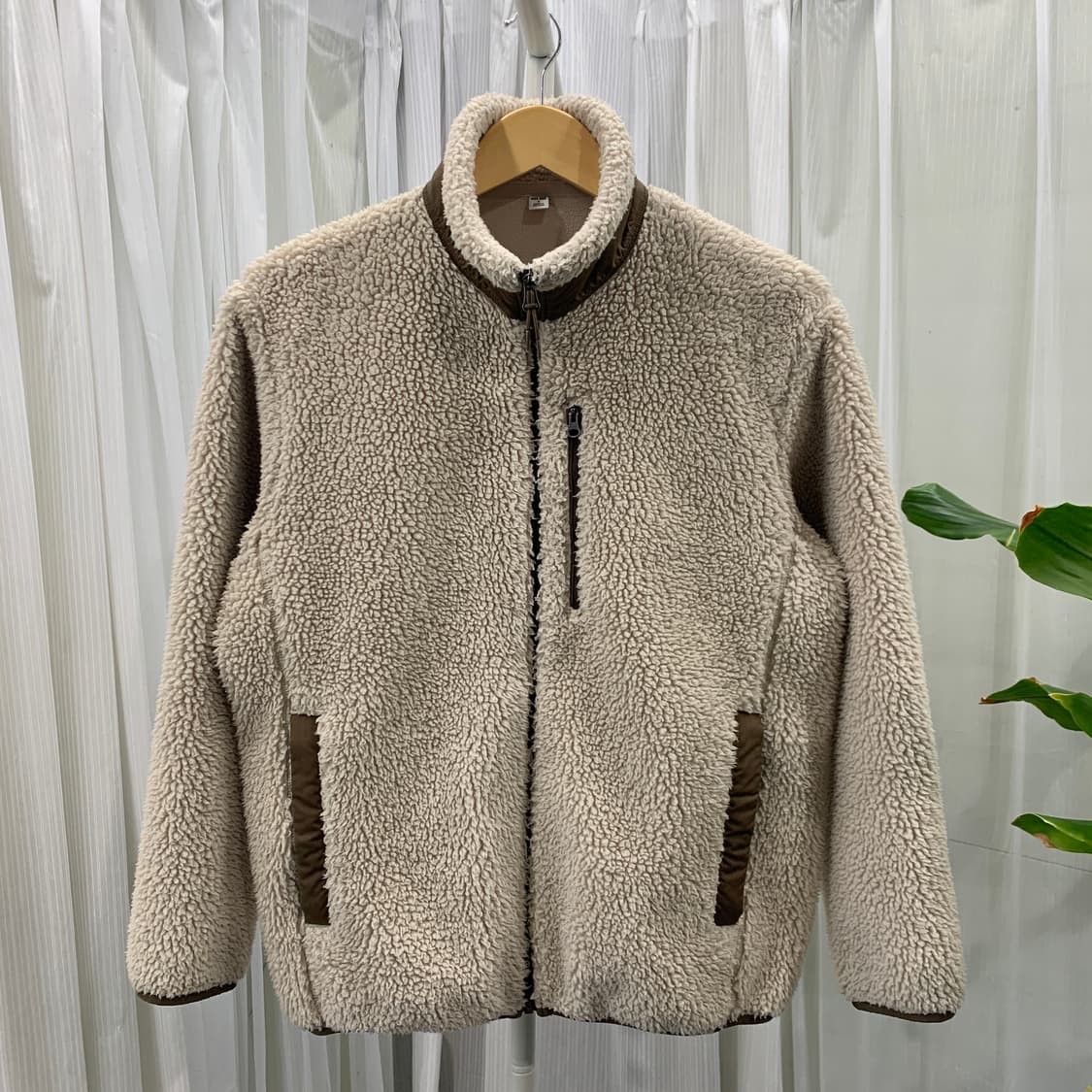 유니클로 플리스 뽀글이 후리스 집업 1780 상품이미지2