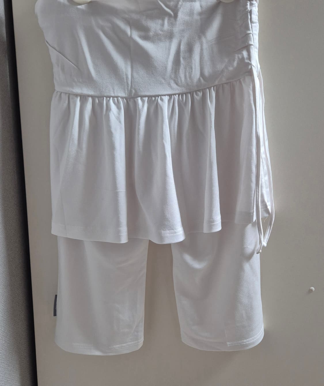 지초이 24-003 셔링 스커트, 카프리 팬츠 상품이미지3