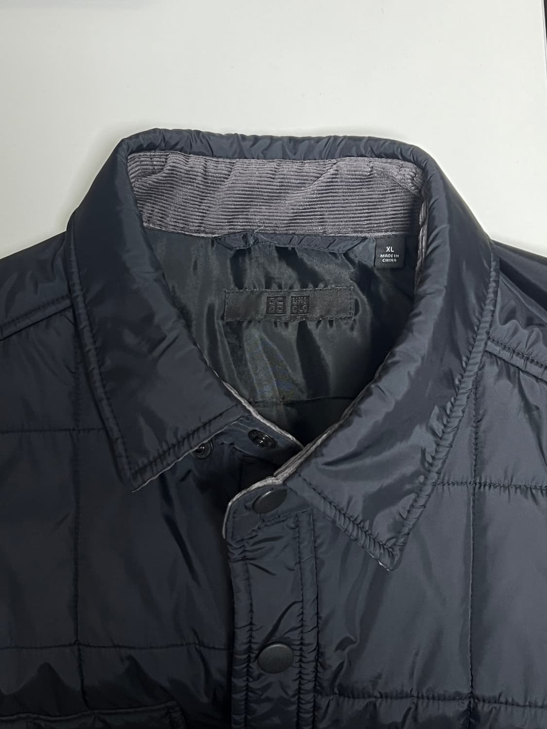 유니클로 경량패딩셔츠 xl 상품이미지3