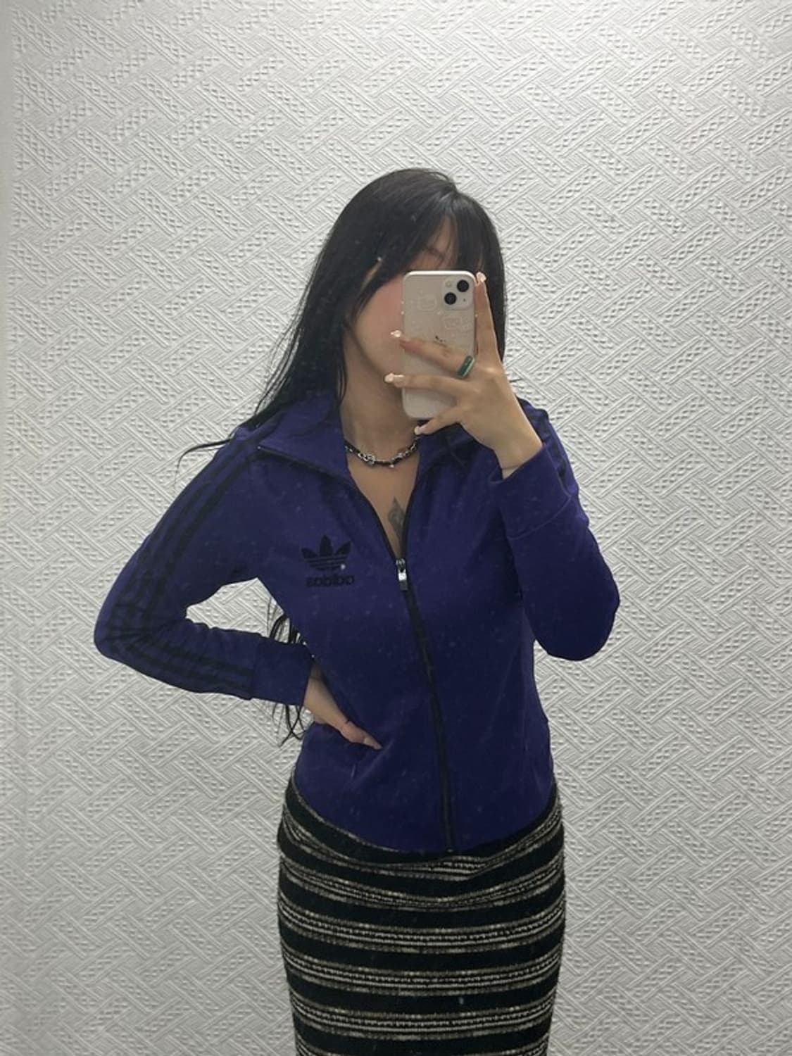 아디다스 유로파 퍼플블랙 트랙탑 집업 져지 90 C06450 상품이미지1