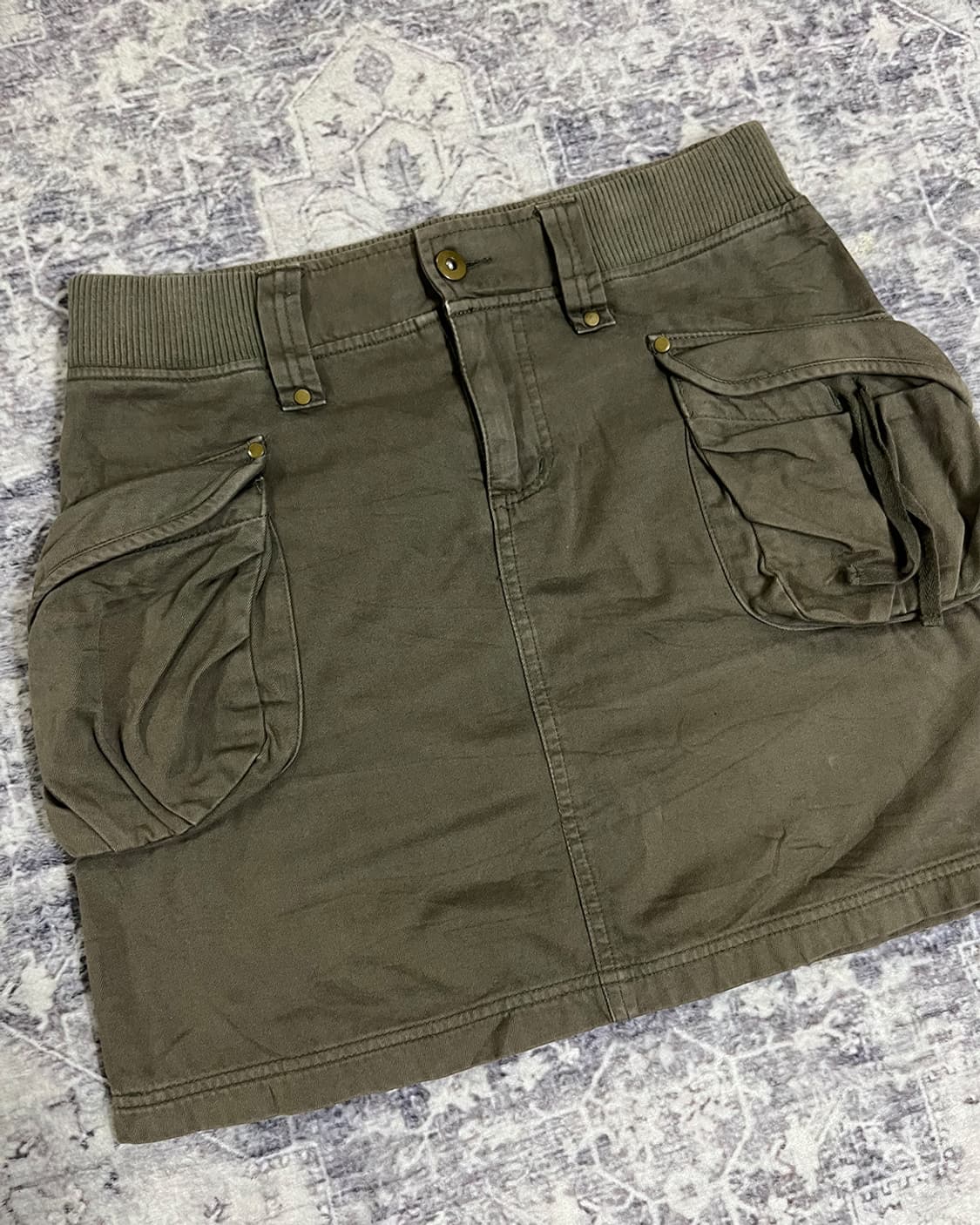 00's Grunge Cargo Mini Skirt 상품이미지2