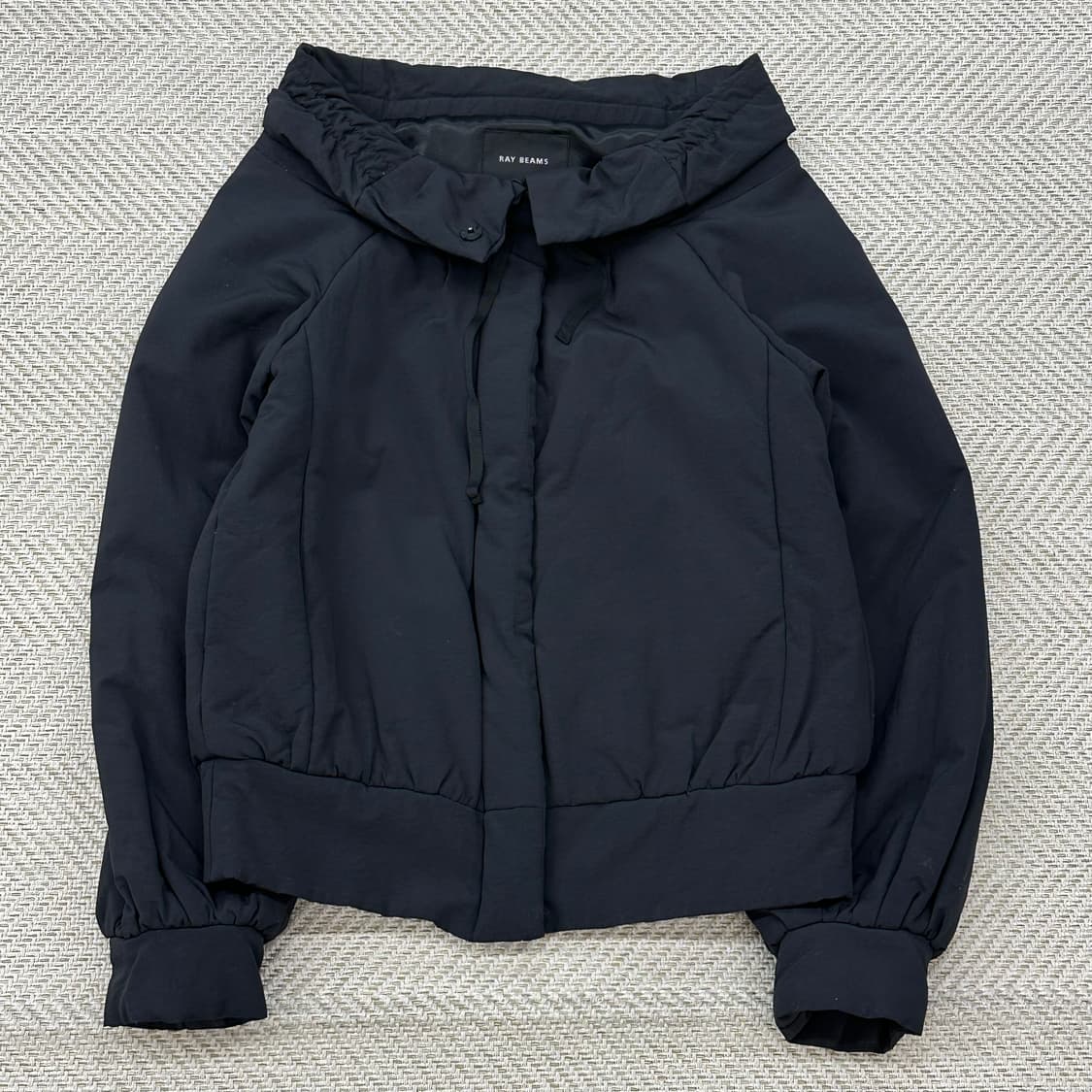 빔스 미니멀 크롭 패딩 r2938 상품이미지1