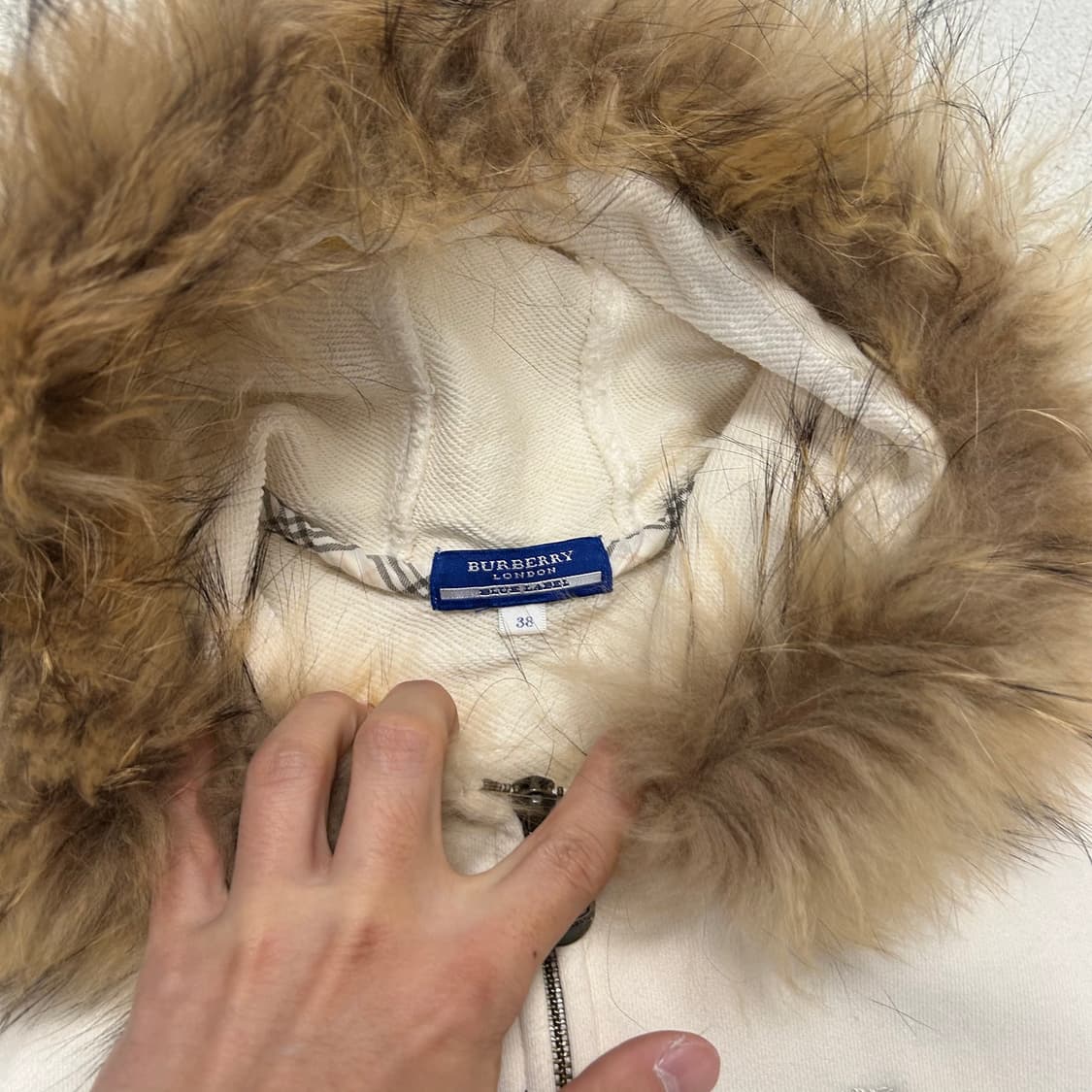 Burberry Blue Label Wolf-jaw Zip-up 상품이미지6