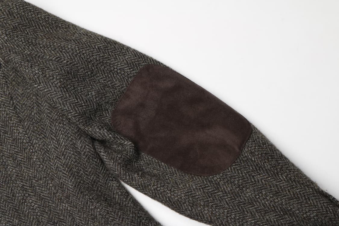 [L] 코모도 스퀘어 헤링본 엘보우패치 자켓 상품이미지9