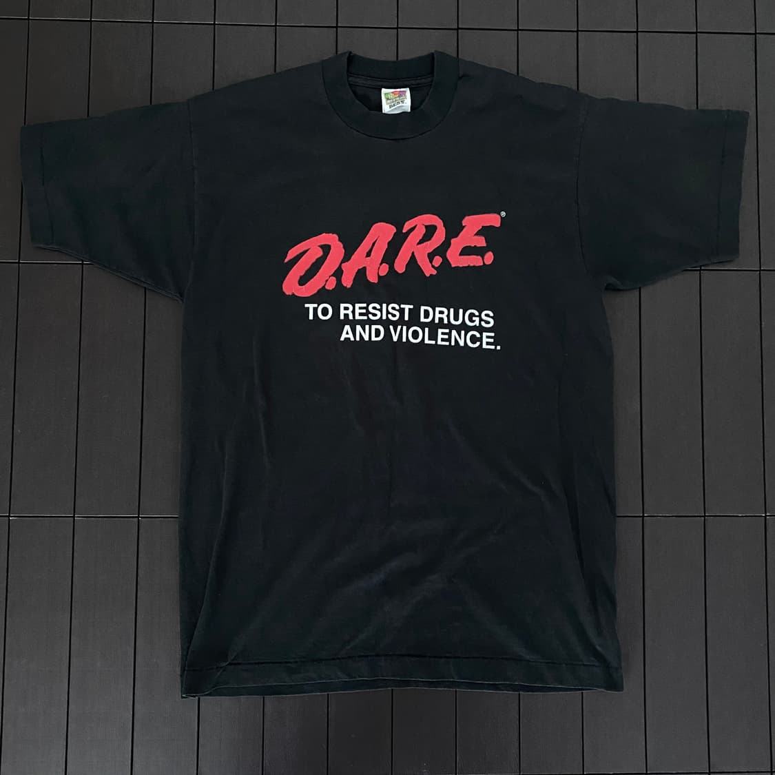 (L) 90s 빈티지 DARE 티셔츠 상품이미지1