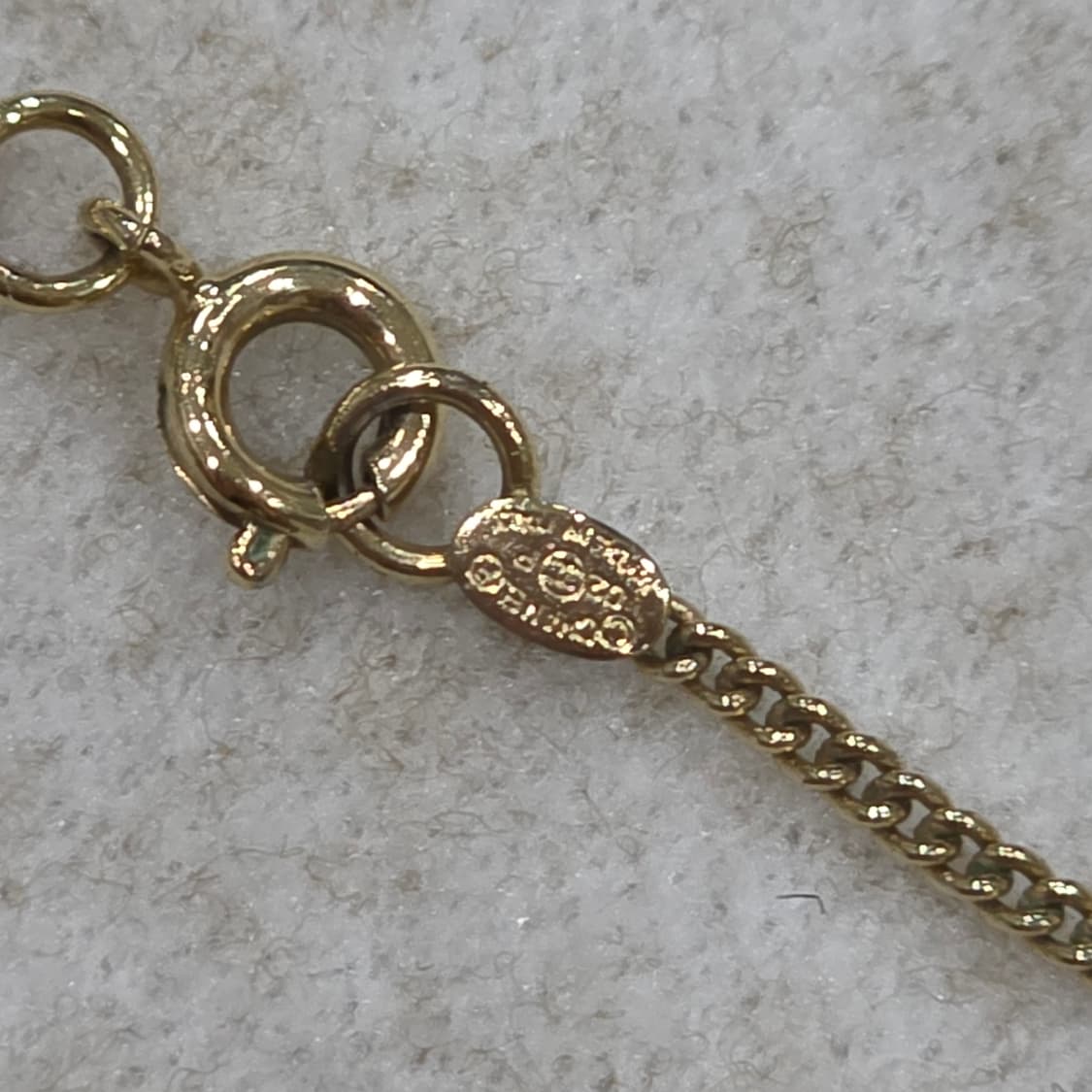 샤넬 하트자물쇠 열쇠 펜던트 금장 목걸이 상품이미지8