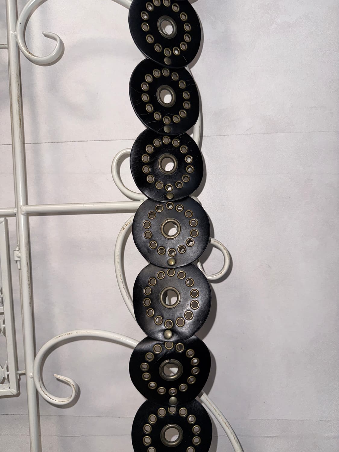 Black western punching disc belt 상품이미지5