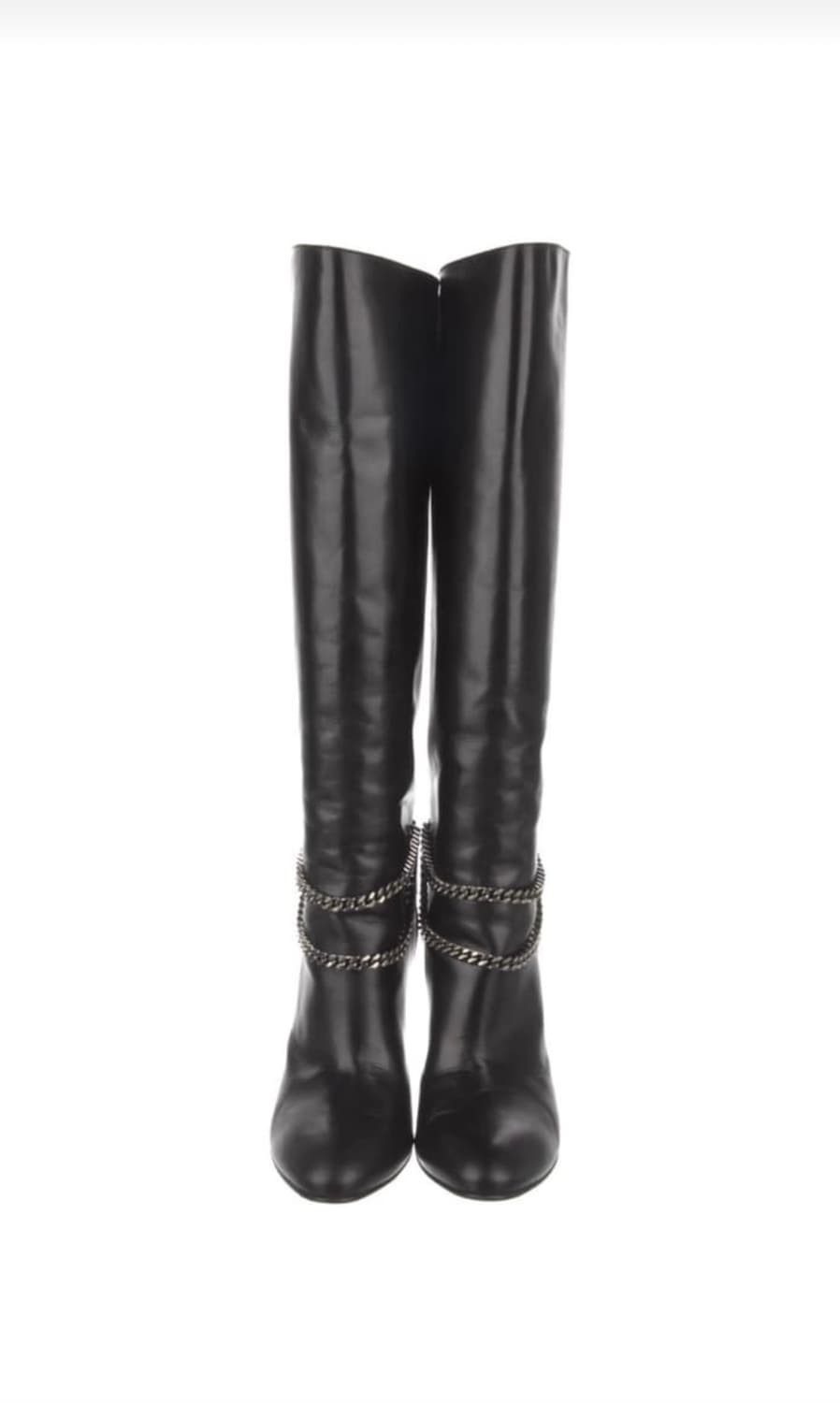 생로랑 체인 하이힐 부츠6cm 상품이미지3