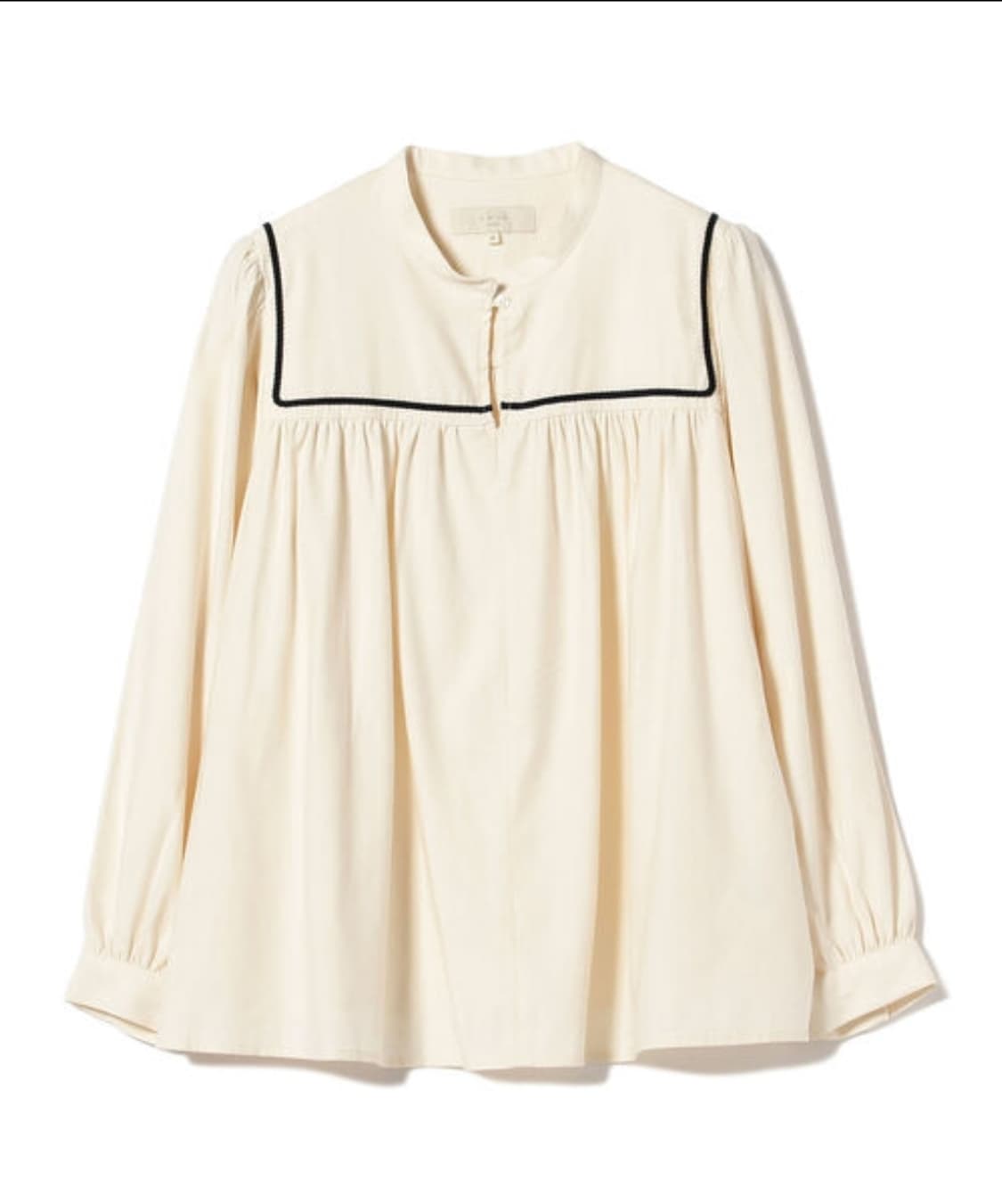 빔즈 오가닉 요크 전환 블라우스 상품이미지1