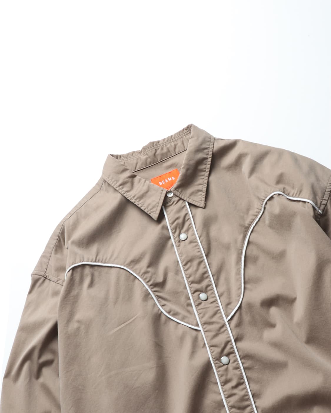 빔즈 BEAMS Piping Western Shirt 상품이미지5