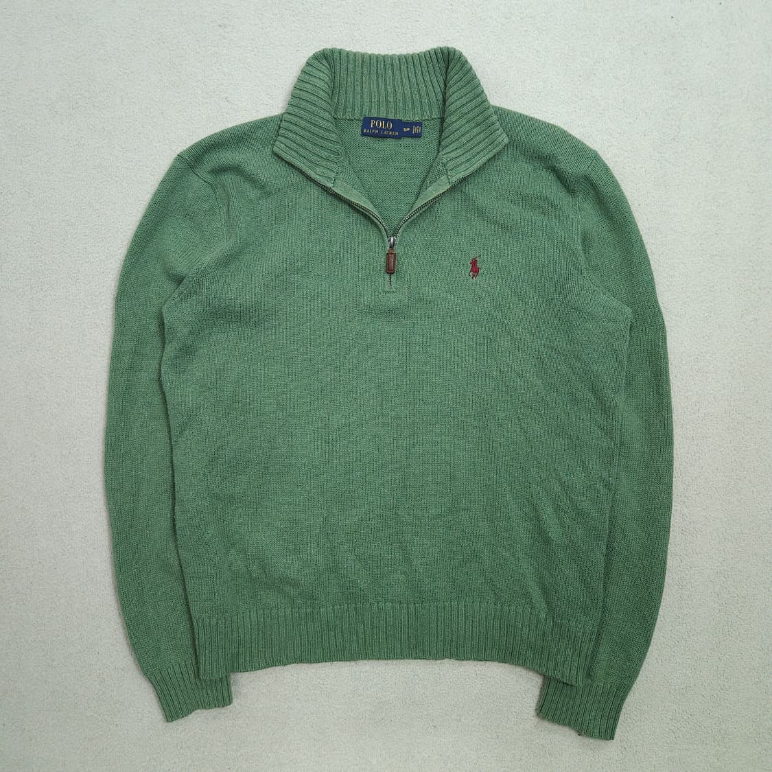 폴로 랄프 로렌 신형 반집업 니트 S 상품이미지1