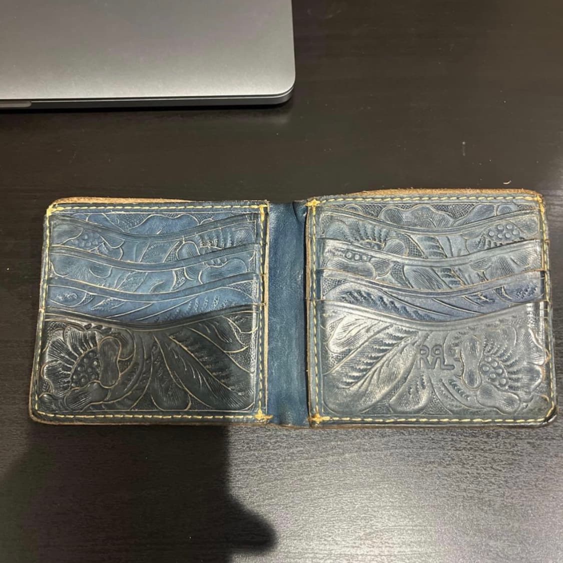 RRL 인디고 카빙 지갑 상품이미지3