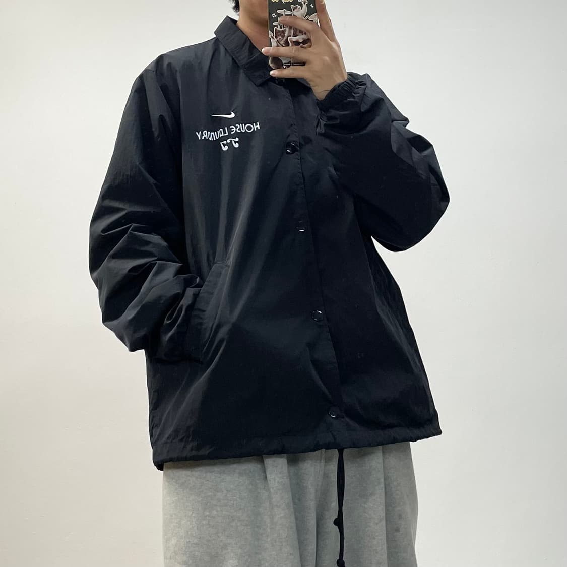 나이키 신형 스우시 코치 자켓 상품이미지1