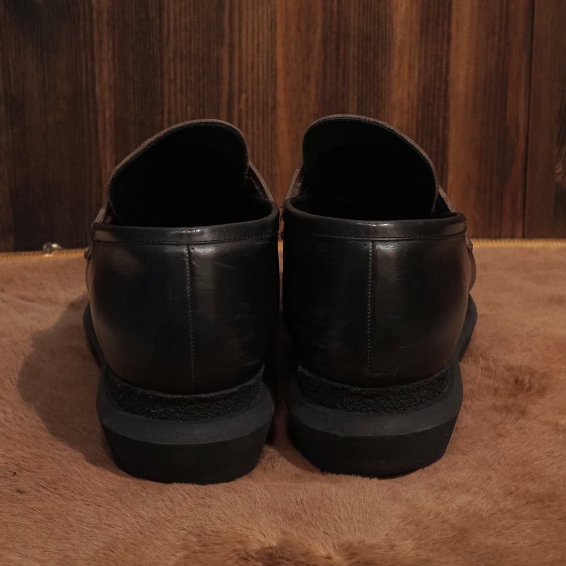 사카이 레더 더블 페니로퍼 상품이미지7