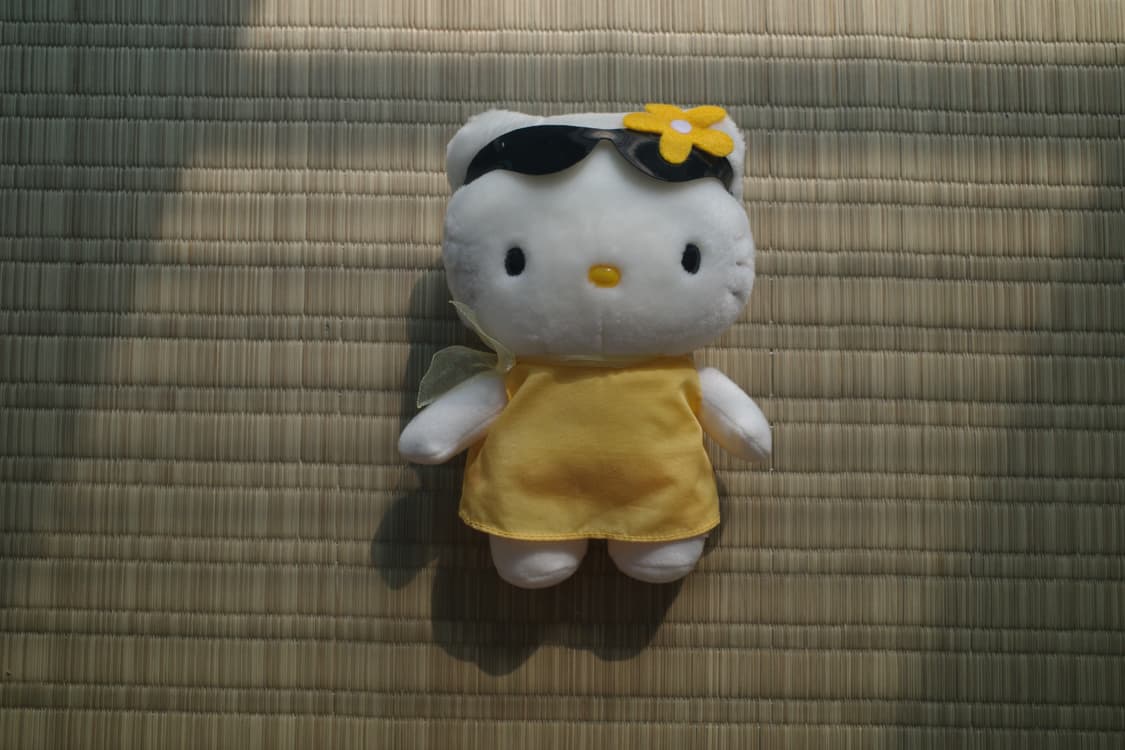 고전 헬로키티 선글라스 봉제 인형 상품이미지1