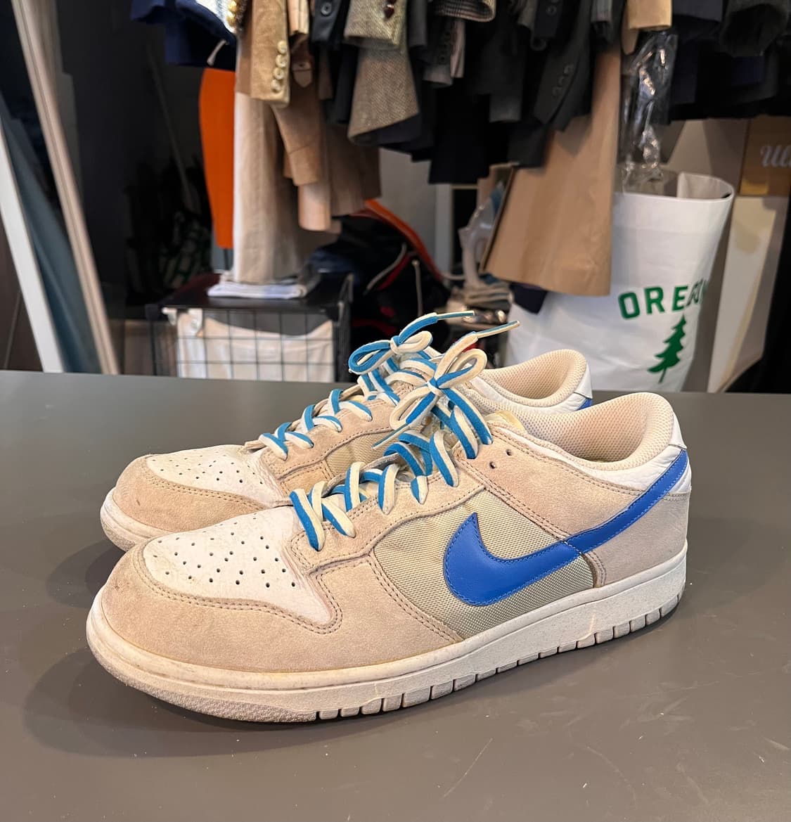 나이키 덩크 로우 CL 블루 내추럴 그레이 (280mm)  상품이미지1