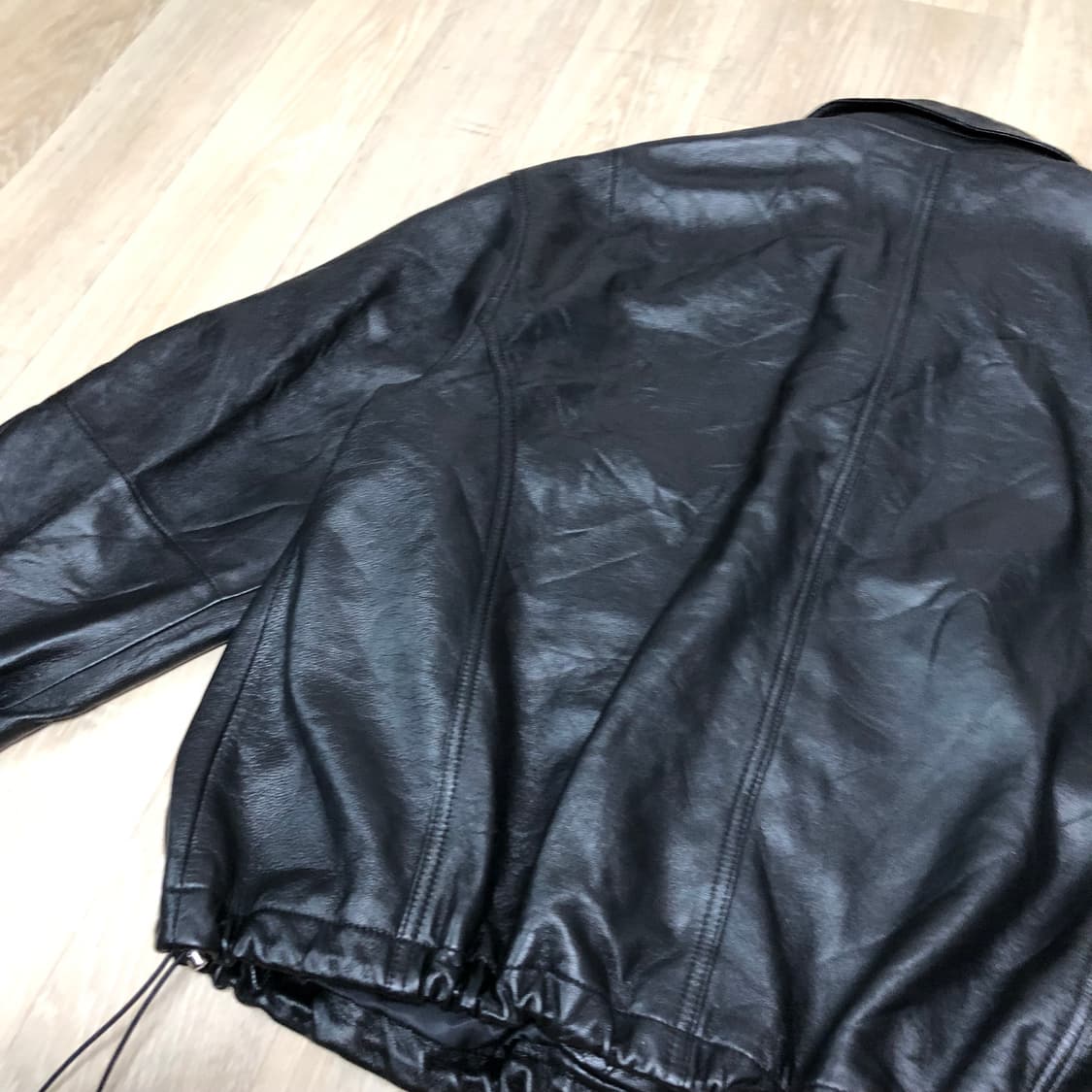 (XXL) 도프 제이슨 DOFF JASON 오버핏 램스킨 블루종 자켓 상품이미지9