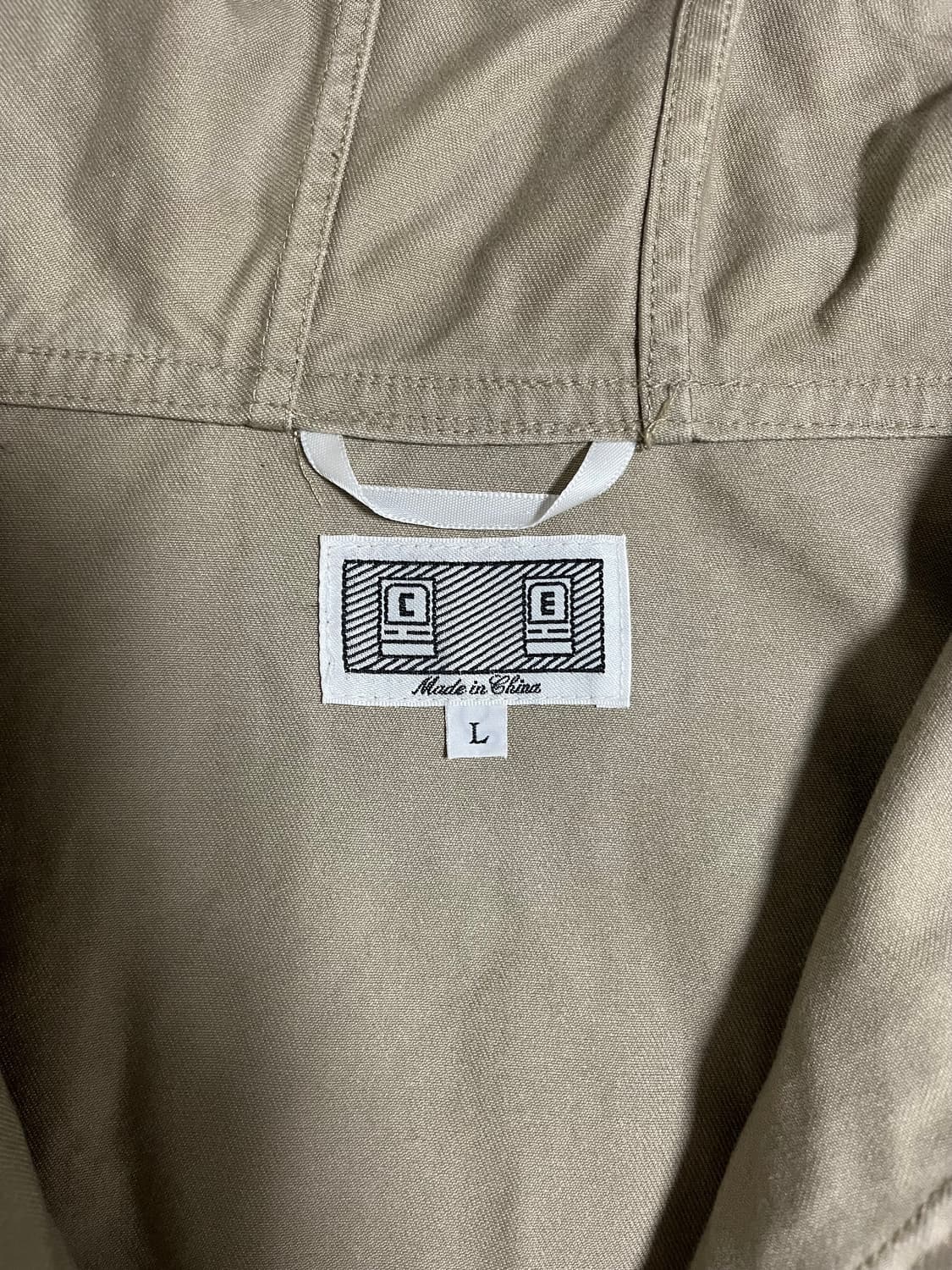 CAVEMPT 카브엠트 트윌코튼 아노락 카키베이지 L 상품이미지5