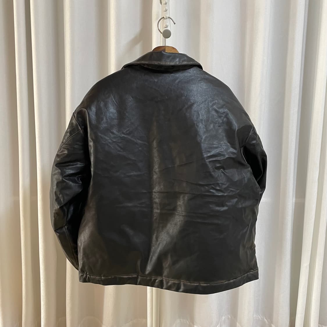 라퍼지스토어 가죽 덕다운패딩 XL 상품이미지9