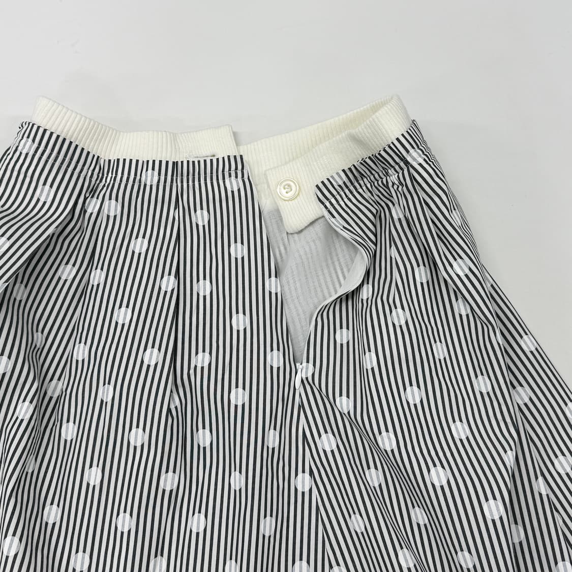 Gomme stripe dot skirt 상품이미지5