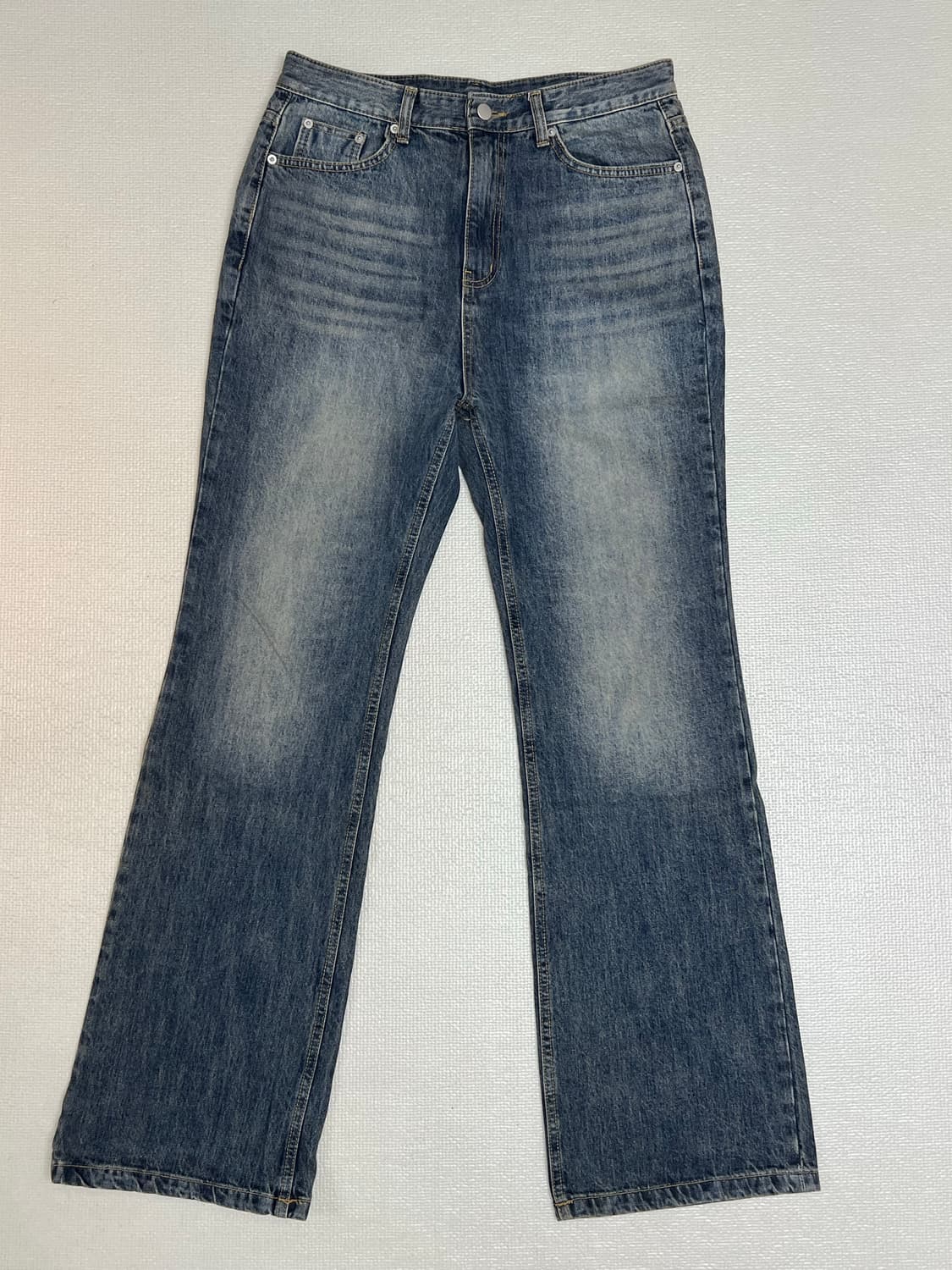 드윕 와이드부츠컷핏 워싱데님팬츠 M 상품이미지1