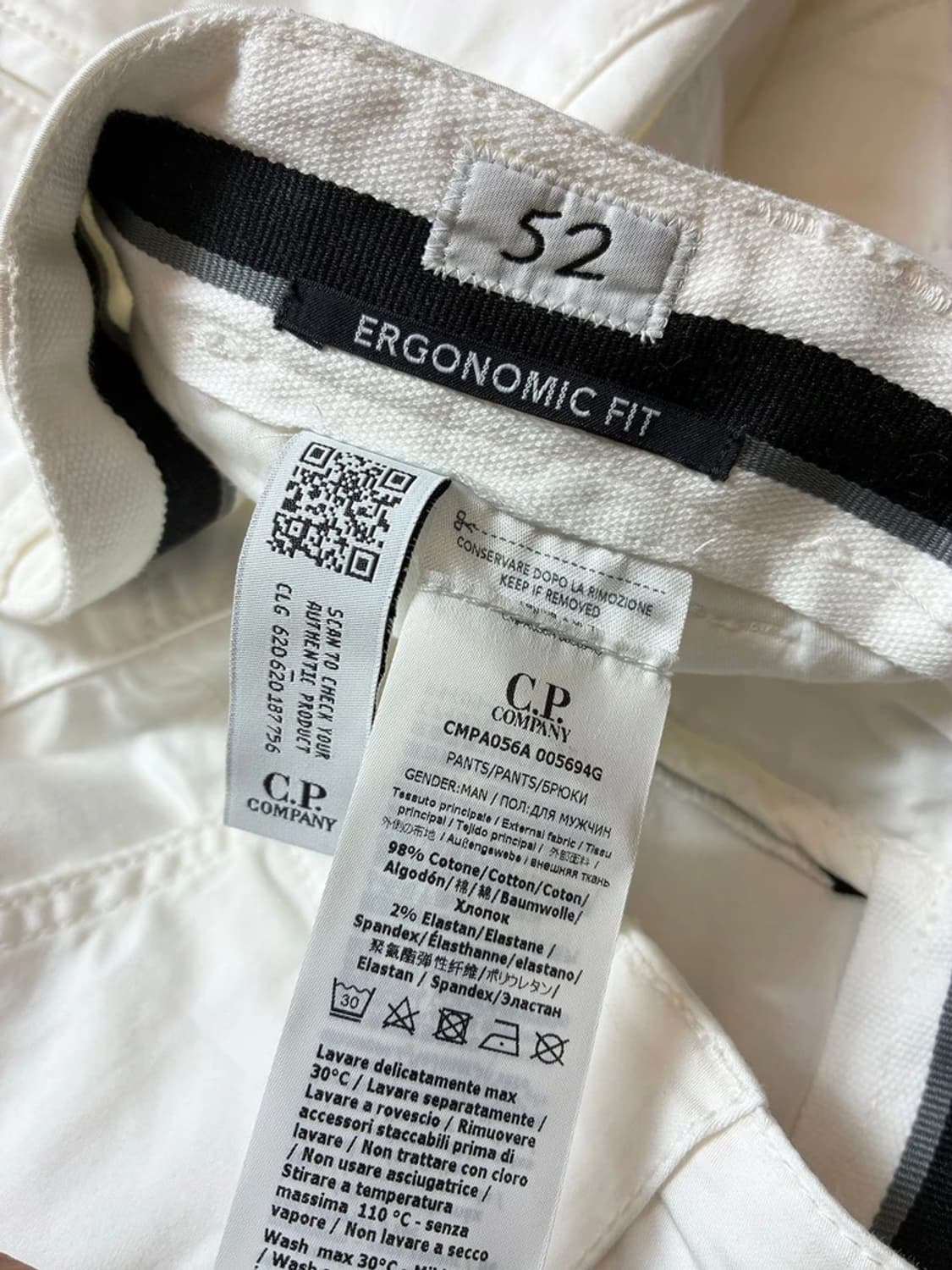 CP컴퍼니 사틴 스트레치 렌즈 포켓 팬츠 PN8356 상품이미지10