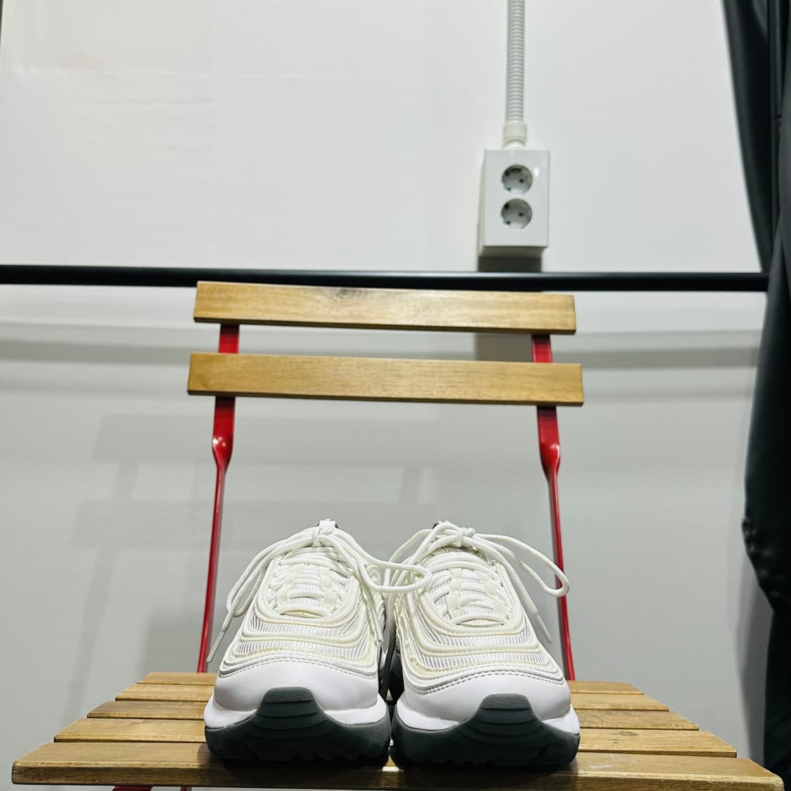 225) 나이키 골프화 여성 여자 골프화 에어맥스 97 화이트 상품이미지2