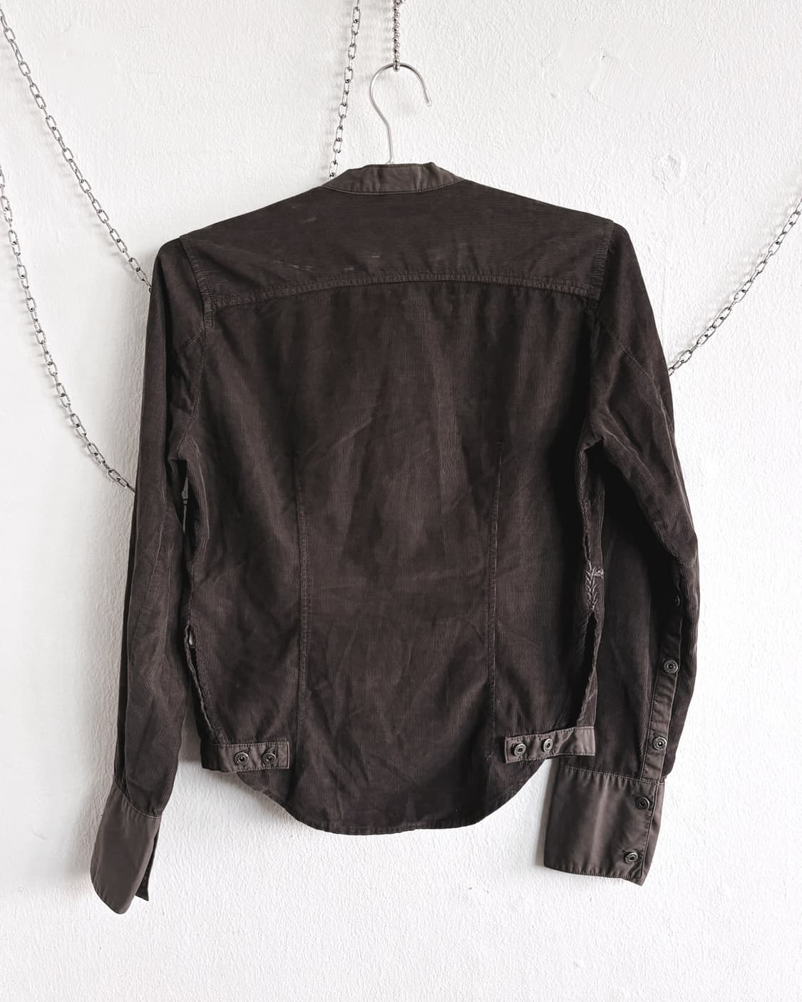 디젤 코듀로이 본디지 스트랩 블라우스 상품이미지6