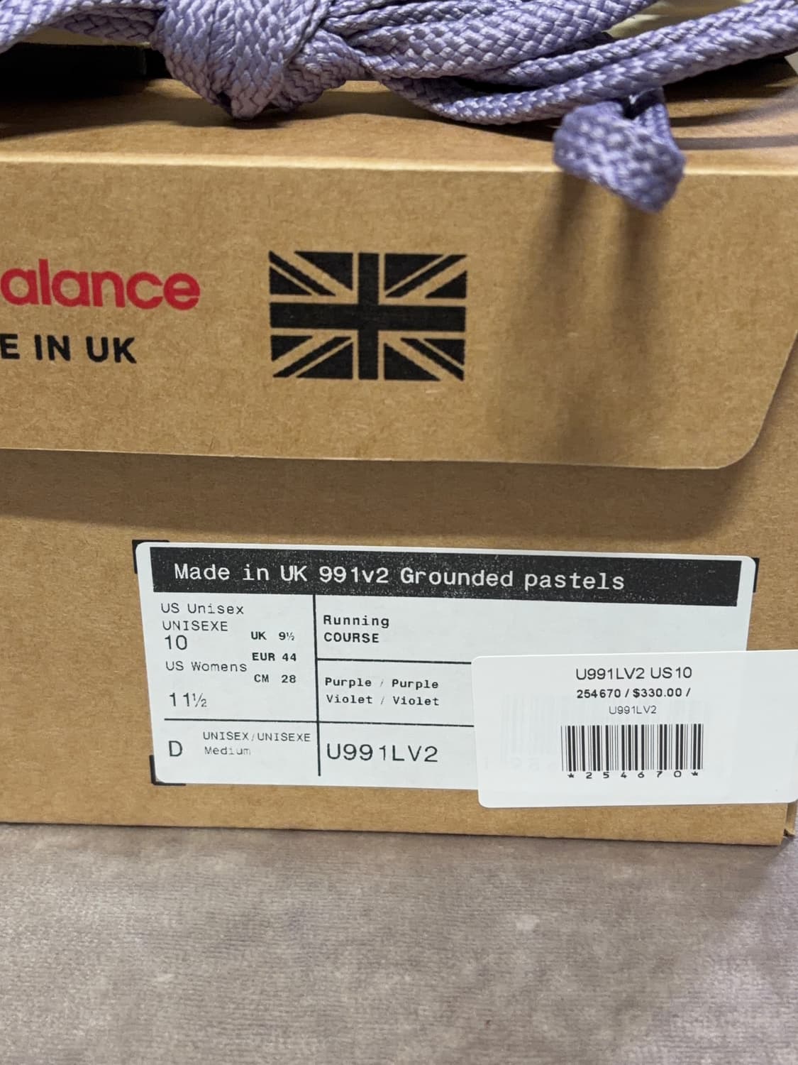 뉴발란스 991v2 더스크 퍼플 세이지 280 상품이미지4