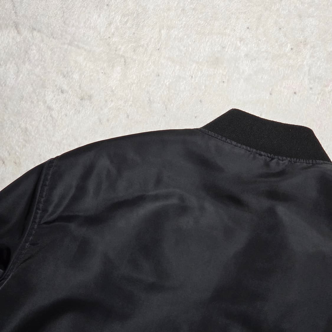 빈티지 블랙 항공 패딩 점퍼 상품이미지5